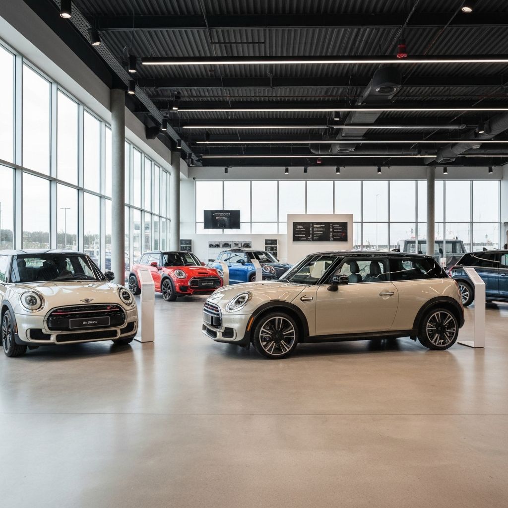 MINI Jamaica Showroom Interior